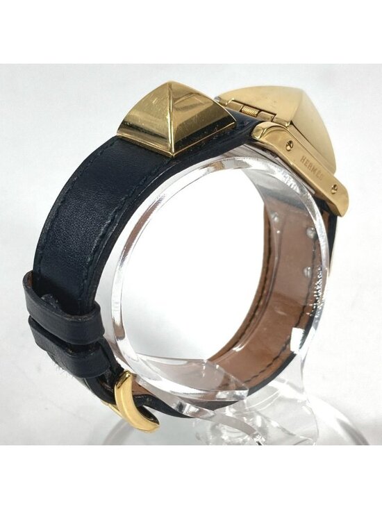Hermes Watch Medle Leather Black X main image 7